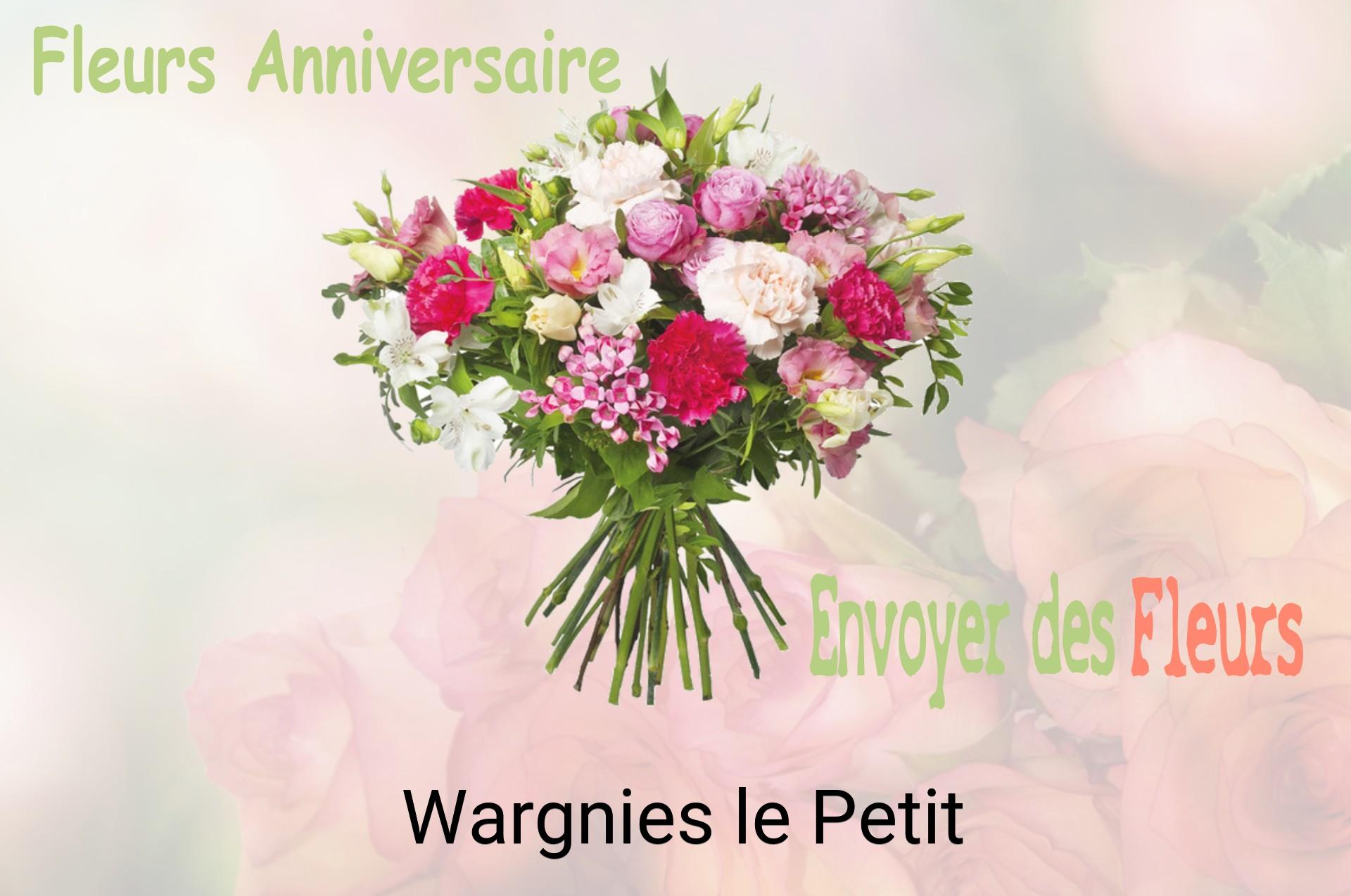 Bouquet de fleurs d’anniversaire livré à Wargnies-le-Petit
